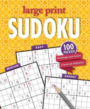 Large Print Sudoku - V32 by Various