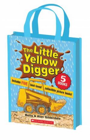 Little Yellow Digger Bag of Books by Alan Gilderdale