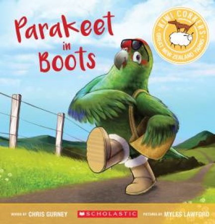 Kiwi Corkers: Parakeet In Boots by Chris Gurney