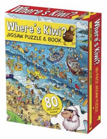 Wheres Kiwi? Jigsaw Puzzle and Book by Various