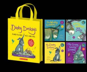 Dinky Donkey's Plinky-Plonky Hee-Haw Hits (Gift Bag Of Books) by Craig Smith & Katz Cowley