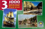 3 x 1000 Piece Jigsaw Puzzle