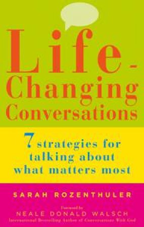 Life Changing Conversations by Sarah Rozenthuler