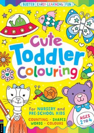 Cute Toddler Colouring by Emily Twomey