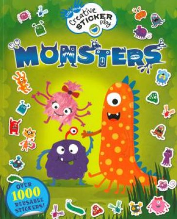 Little Hands Creative Sticker Play: Monsters by Lisa Regan