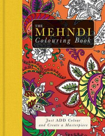 The Mehndi Patterns Colouring Book by Beverley Lawson