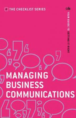 Managing Business Communications by Various