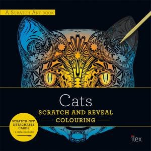 CATS: Scratch And Reveal Colouring by Denise Bates