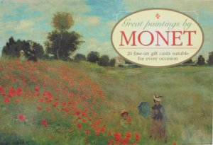 Gift Cards: Great Paintings by Monet by Unknown