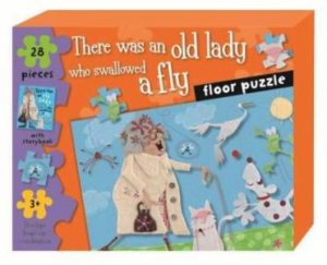 Kate Toms Floor Puzzle: There Was An Old Lady Who Swallowed a Fly by Kate Toms