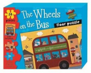 Kate Toms Floor Puzzle: The Wheels on the Bus by Kate Toms