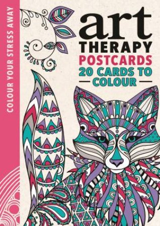 Art Therapy Postcards: 20 Cards to Colour by Sam Loman