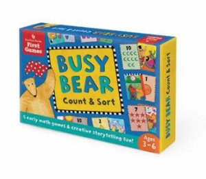 First Games: Busy Bear Count And Sort by Debbie Harter