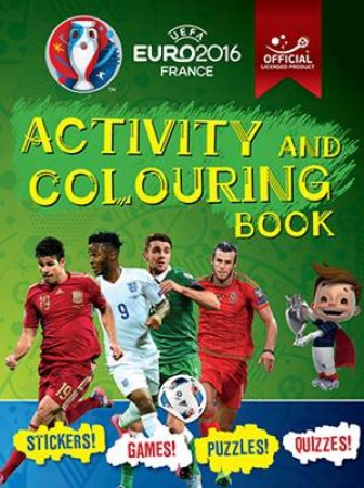 UEFA Euro 2016 France Activity and Colouring Book by Tasha Percy