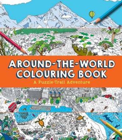 Around-The-World Colouring Book by Clive Gifford