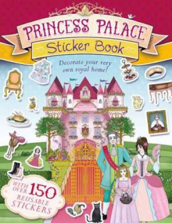 Princess Palace Sticker Book by Jim Pipe