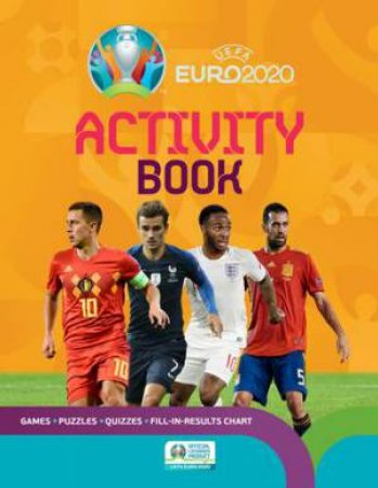 UEFA EURO 2020 Activity Book by Emily Stead