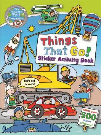 Things That Go Sticker Activity Book by Various 