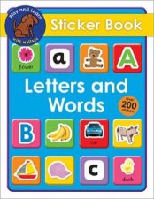 Wallace the Early Learning Dog Letters and Words Sticker Book
