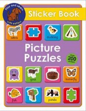 Wallace the Early Learning Dog Picture Puzzles Sticker Book