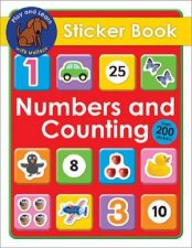 Wallace the Early Learning Dog Numbers and Counting Sticker Book