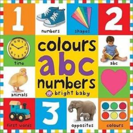 Colours ABC Numbers by Roger Priddy