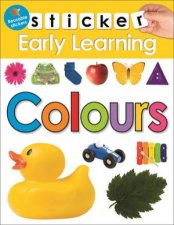 Sticker Early Learning Colours