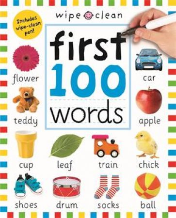 Wipe Clean First 100 Words by Various