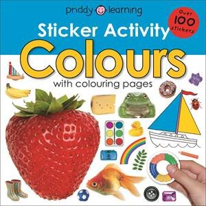 Early Learning Sticker Activity Colours by Roger Priddy