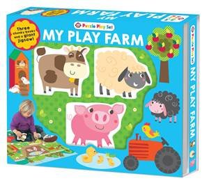 Farm Puzzle Playset by Roger Priddy & Puzzle Playset