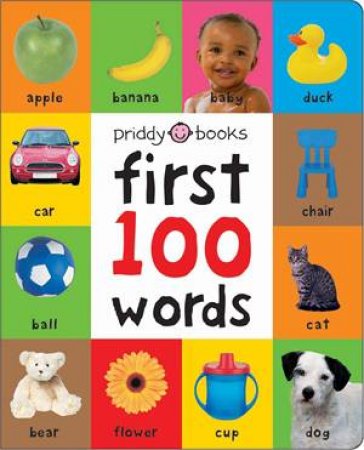 Large First 100 Soft To Touch Words by Roger Priddy