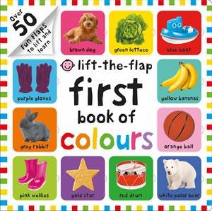 Lift-The-Flap First 100 Colours by Roger Priddy