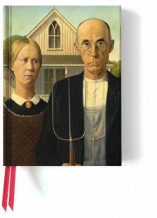 Foiled Journal #72: American Gothic Grant Wood by GRANT WOOD