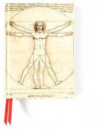 Foiled Journal #91: Vitruvian Man Leonardo da Vinci by DA VINCI