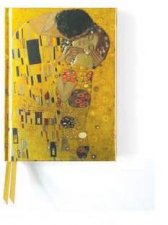 Foiled Pocket Journal KlimtsThe Kiss