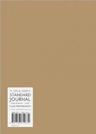 Plain and Simple Journal Standard Natural by FLAMETREE