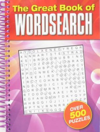 The Great Book of Wordsearch by Various