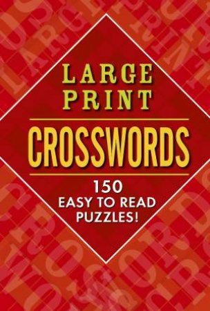 Large Print Crosswords by Various