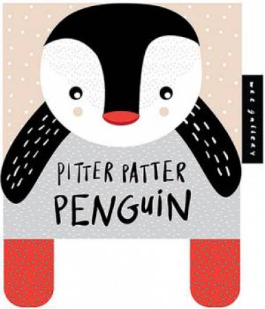 Wee Gallery Cloth Books: Pitter Patter Penguin by Surya Sajnani