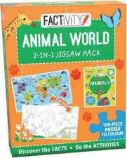 Factivity 2in1 Jigsaw Pack Animal World