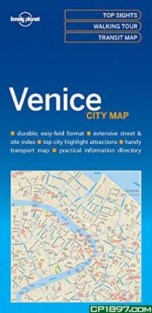 Lonely Planet City Map: Venice  by Various