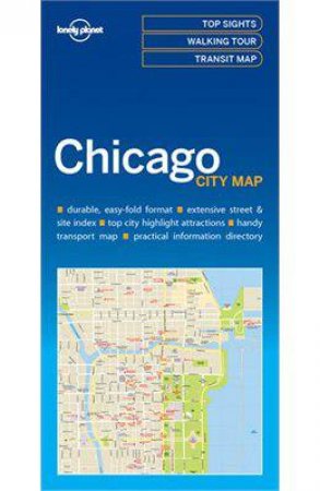 Lonely Planet City Map: Chicago by Various