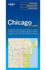 Lonely Planet City Map Chicago