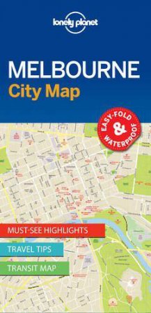 Lonely Planet City Map: Melbourne by Various