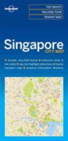 Lonely Planet City Map: Singapore by Various