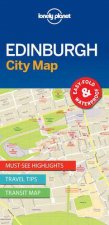 Lonely Planet City Map Edinburgh