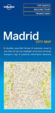 Lonely Planet City Map Madrid