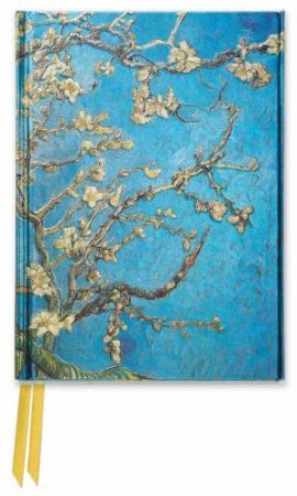 Foiled Pocket Journal #20 Van Gogh Almond Blossom by FLAMETREE