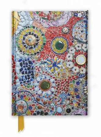 Foiled Pocket Journal #46 Gaudi Inspired Mosaic by FLAME TREE STUDIOS