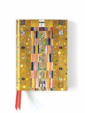 Foiled Pocket Journal #47 Gustav Klimt: Stoclet Freize by FLAME TREE STUDIOS